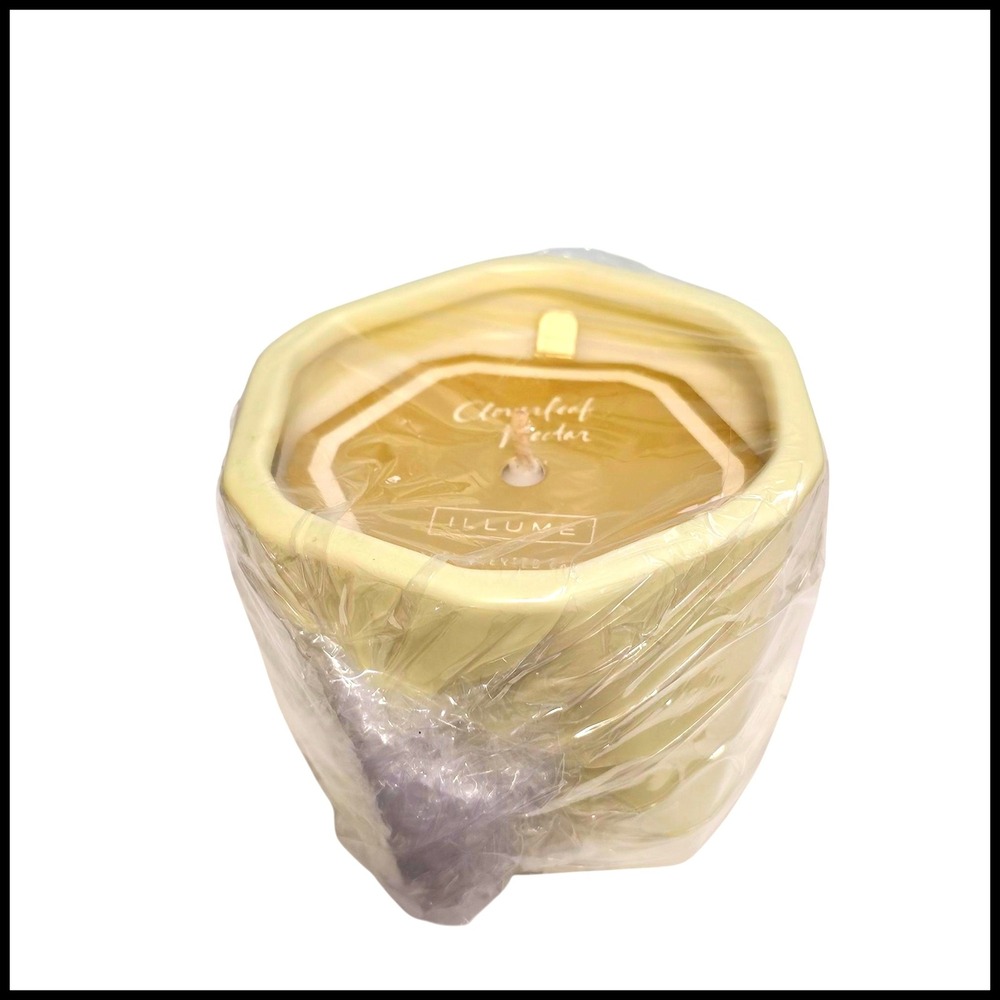 ILLUME Cloverleaf Nectar Luxury‎ Scented Candle Decorative Jar New
